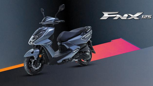 SYM FNX 125: Με αερόψυκτο κινητήρα απόδοσης 11,5 ίππων 